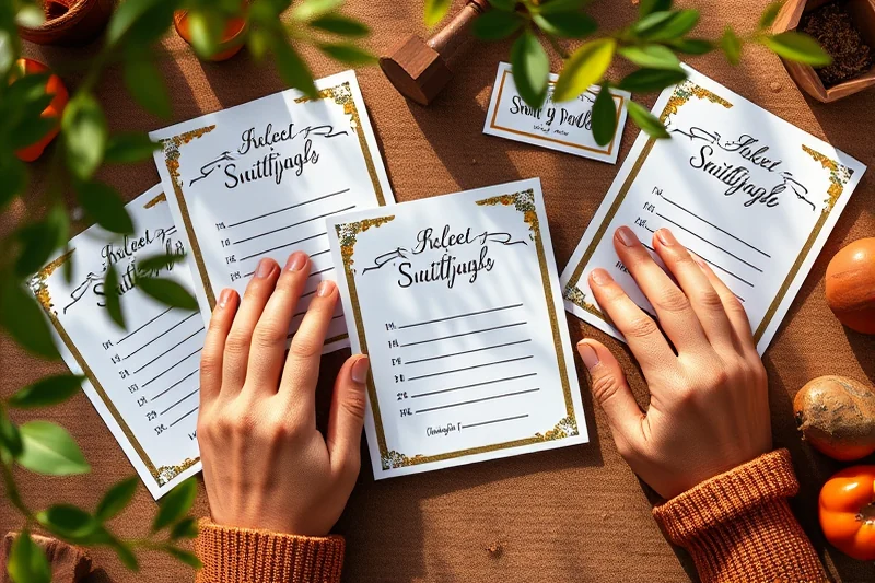 quick party printables games — Quick Party Printables Games (the finished result)