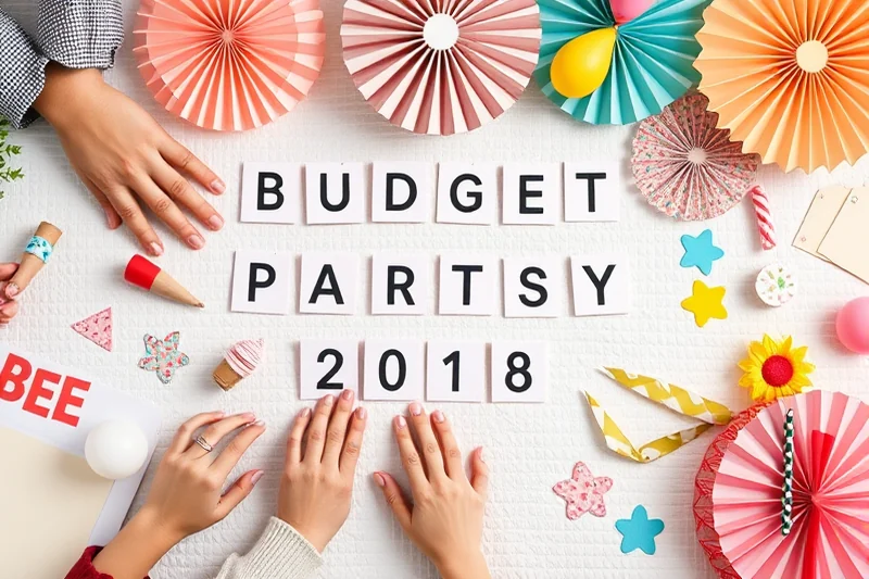 budget party printables decor — Budget Party Printables Decor (the finished result)