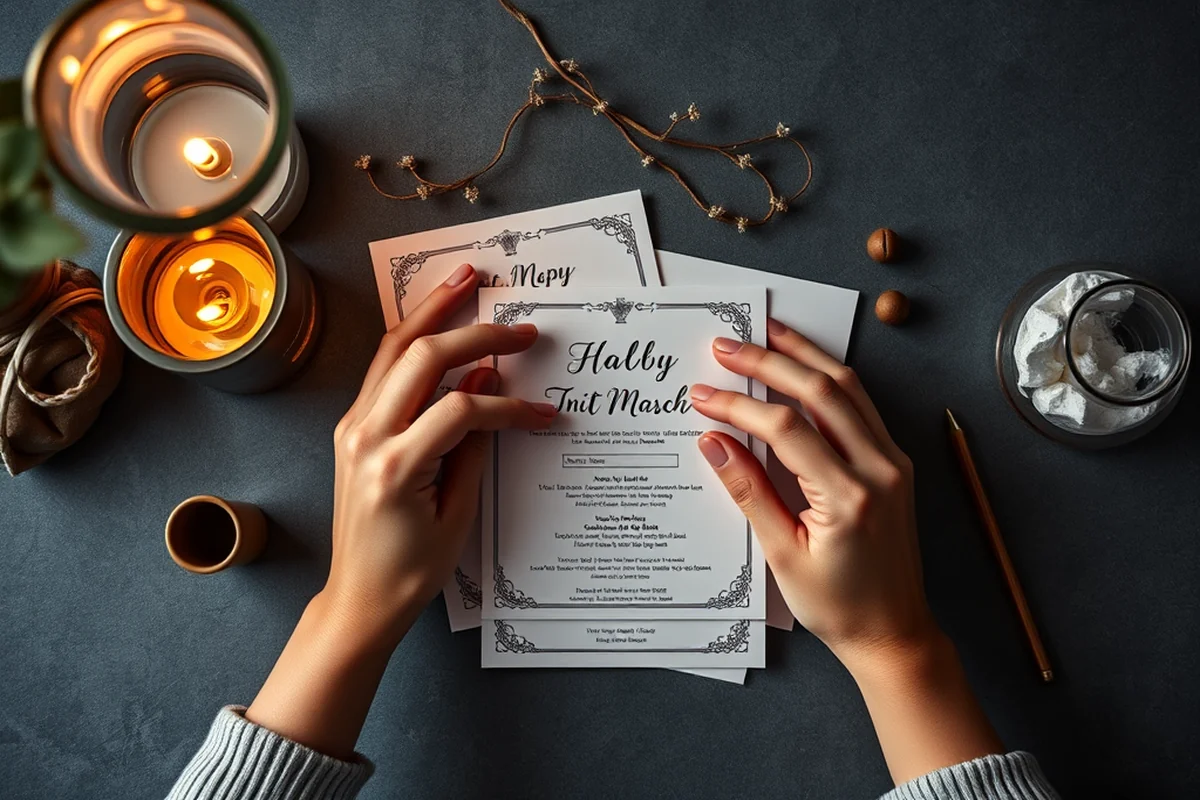 diy party printables invitations — Diy Party Printables Invitations (the finished result)