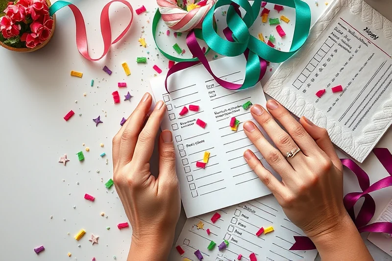 easy party printables checklists β Easy Party Printables Checklists (the finished result)