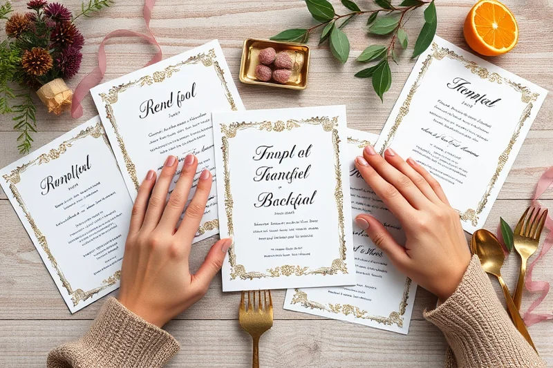 fast party printables tips — Fast Party Printables Tips (the finished result)