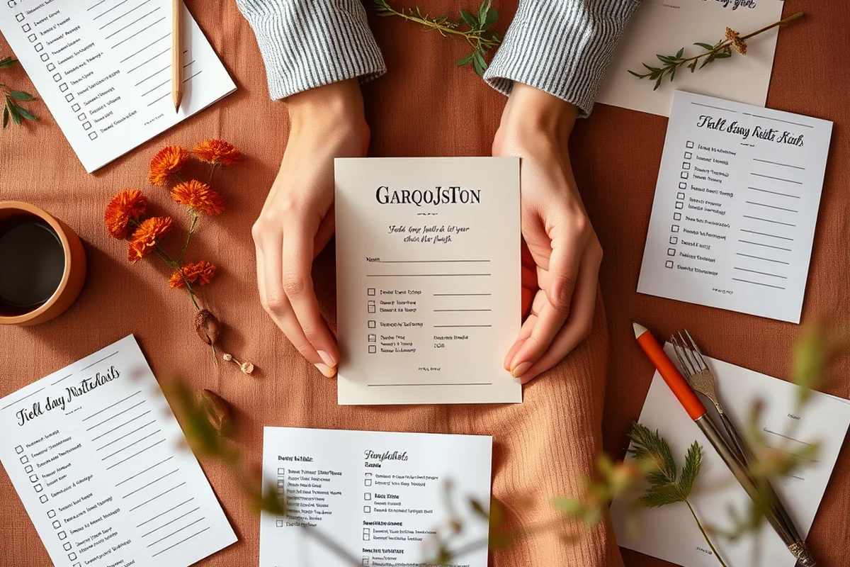 party printables checklists ideas — Party Printables Checklists Ideas (the finished result)