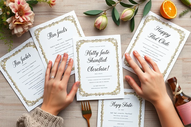 party printables for beginners list — Party Printables For Beginners List (the finished result)