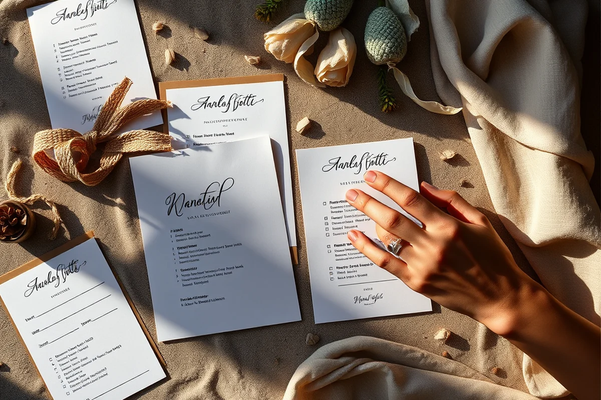 party printables planning checklist — Party Printables Planning Checklist (the finished result)