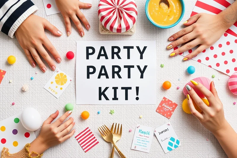 party printables tips under 30 minutes — Party Printables Tips Under 30 Minutes (the finished result)