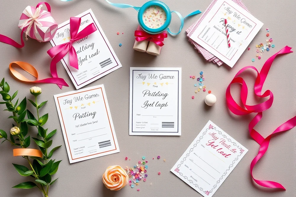 printable party games tips — Printable Party Games Tips (the finished result)