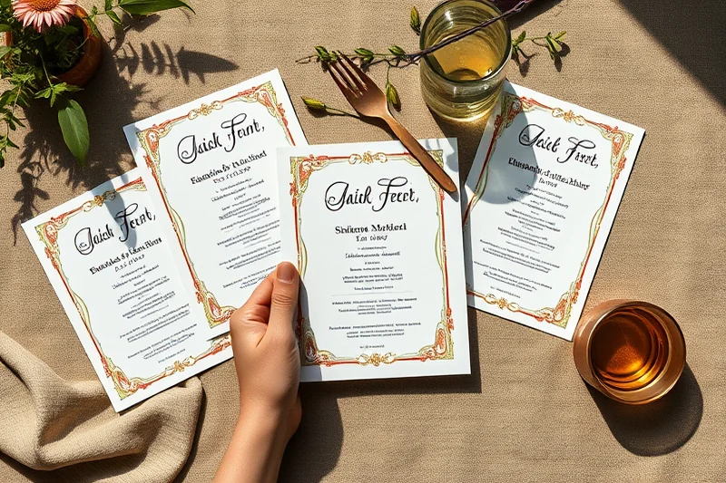 quick party printables food drinks — Quick Party Printables Food Drinks (the finished result)