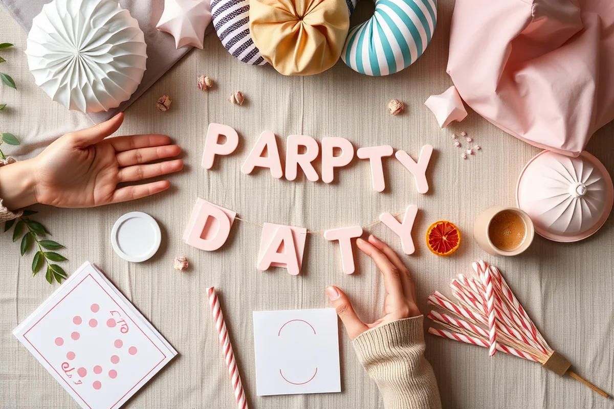 simple party printables themes decor — Simple Party Printables Themes Decor (the finished result)