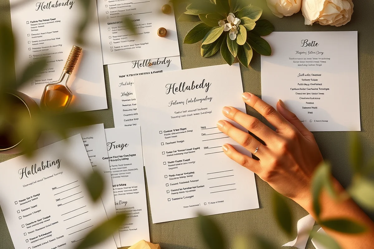 affordable party printables planning checklists timelines — Affordable Party Printables Planning Checklists Timelines (the finished result)