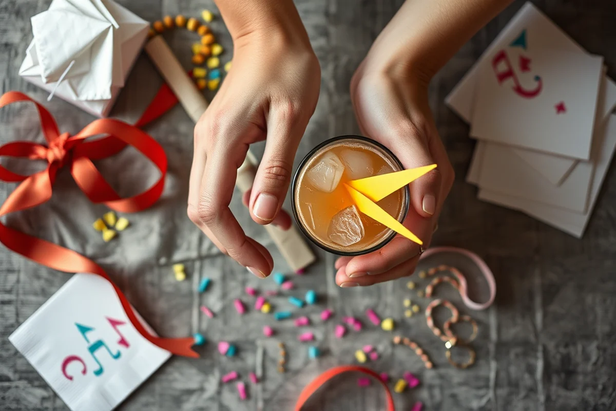 how to paper plane drink — How To Paper Plane Drink (the finished result)