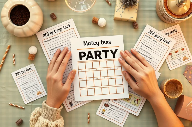 how to party printables games β How To Party Printables Games (the finished result)