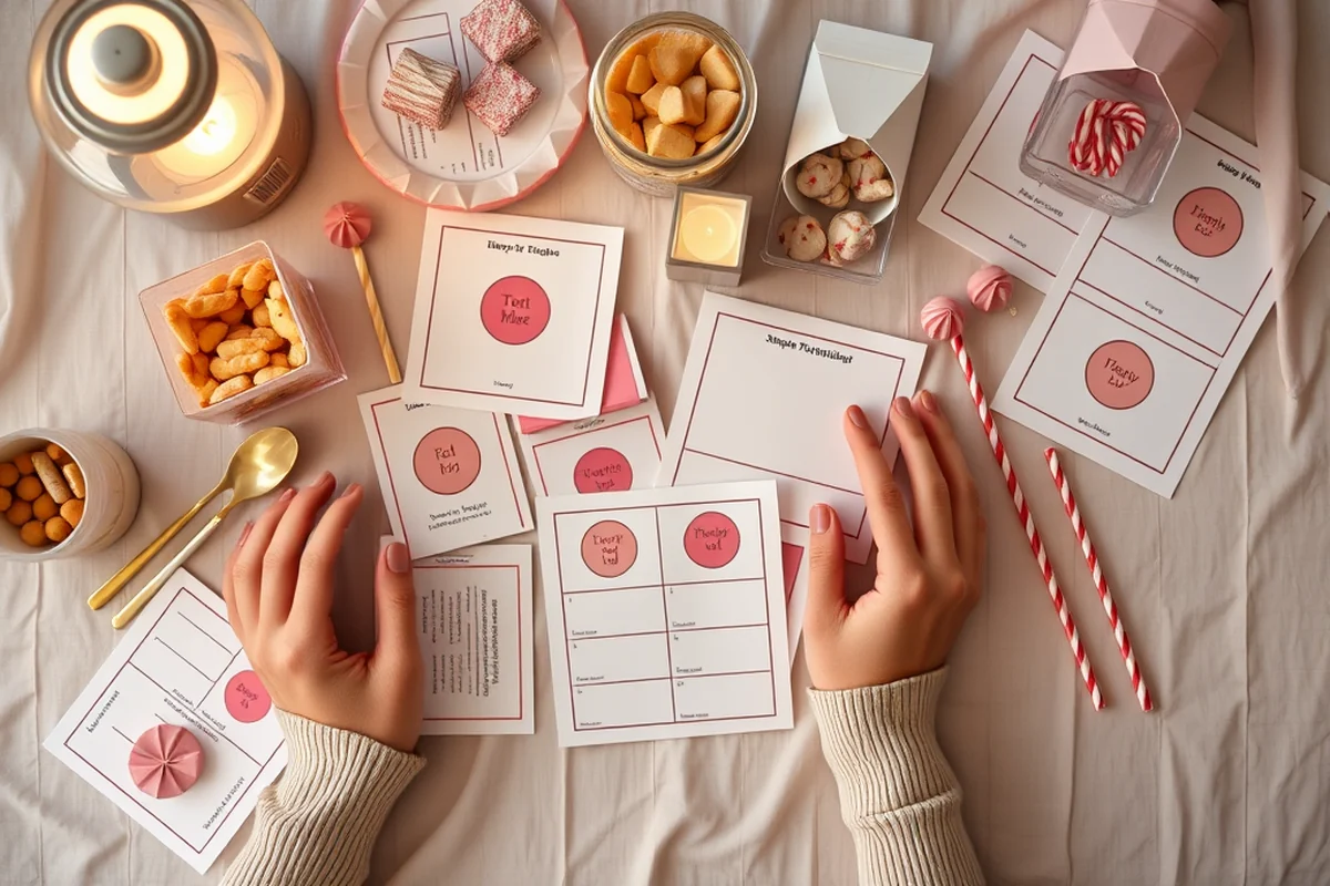 simple party printables games — Simple Party Printables Games (the finished result)