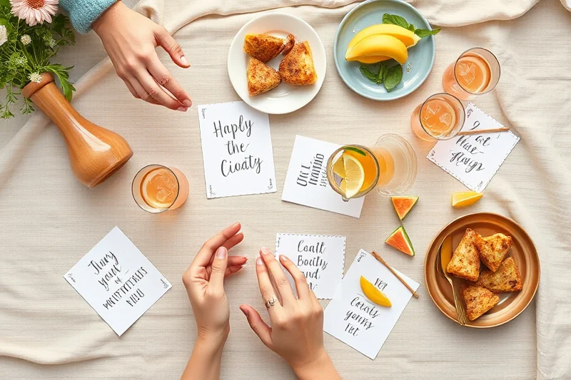 easy party printables food drinks — Easy Party Printables Food Drinks (the finished result)