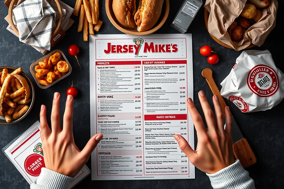jersey mike's printable menu — Jersey Mike'S Printable Menu (the finished result)