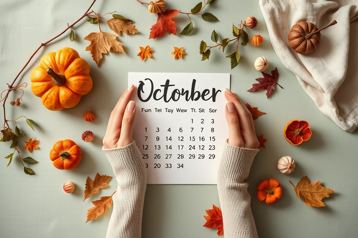 october calendar printable — October Calendar Printable (the finished result)