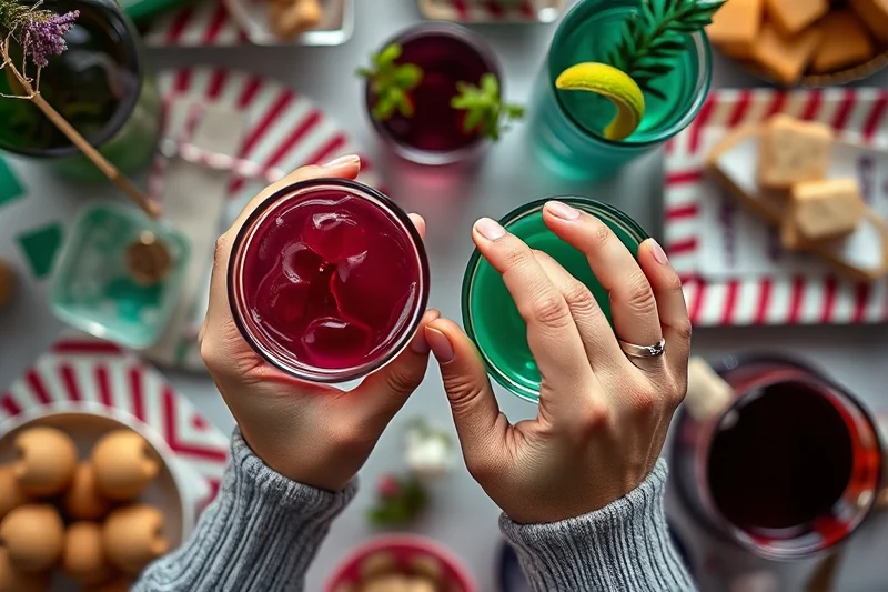 party printables food drinks guide — Party Printables Food Drinks Guide (the finished result)