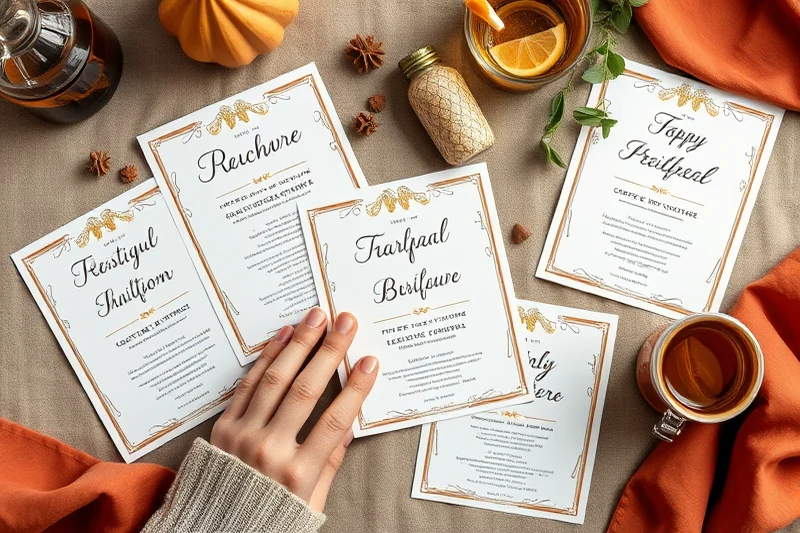 party printables food drinks printable — Party Printables Food Drinks Printable (the finished result)