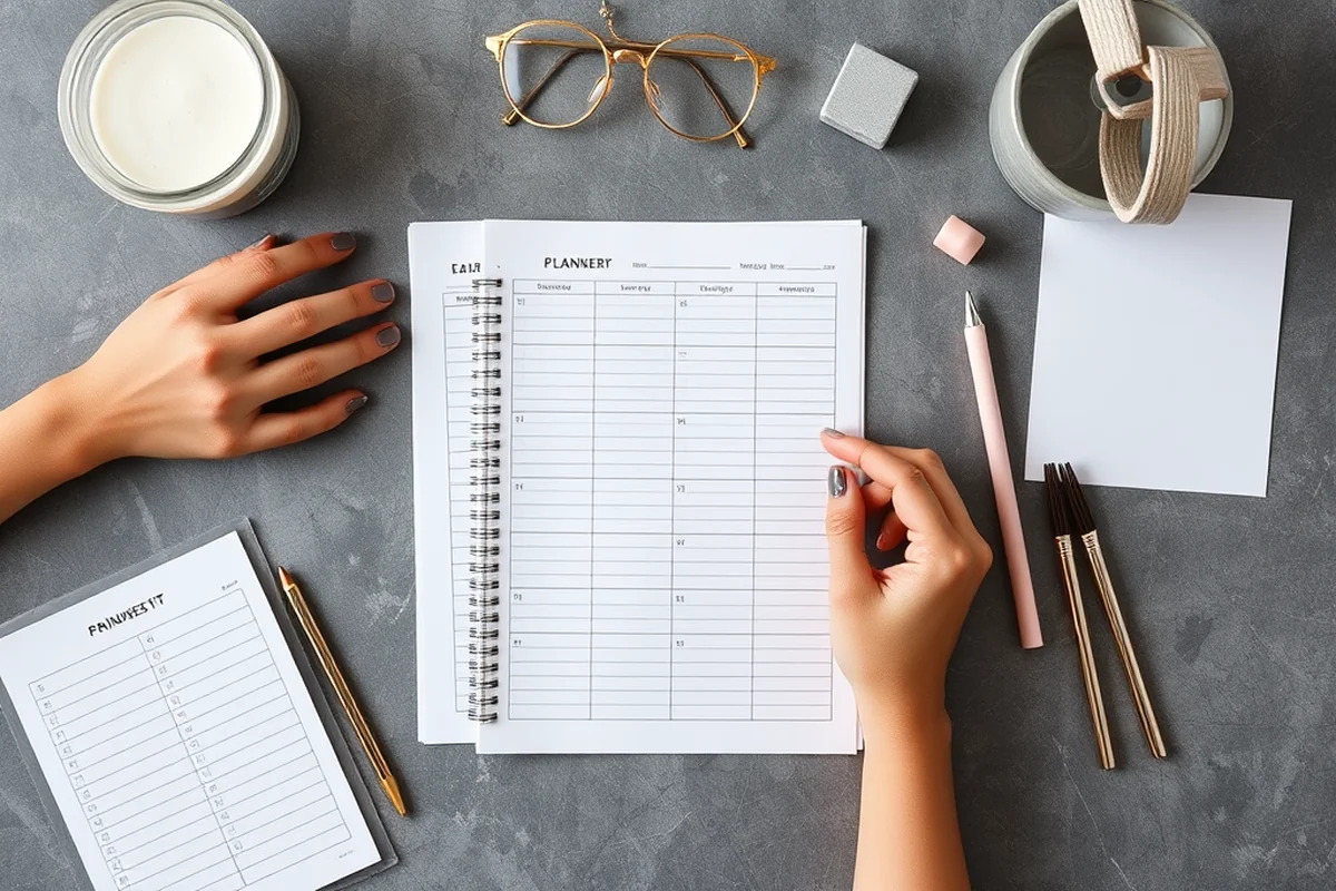 printable planner pages — Printable Planner Pages (the finished result)
