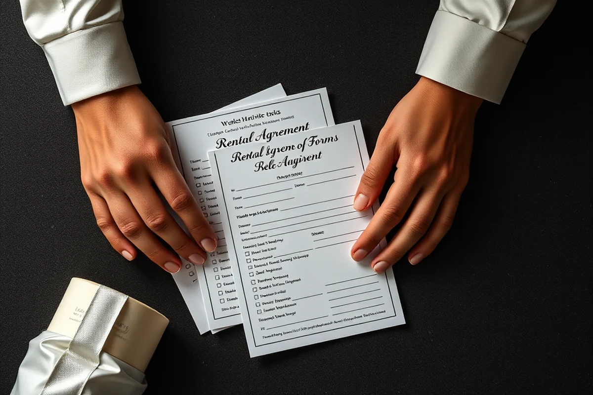 rental agreement forms free printable — Rental Agreement Forms Free Printable (the finished result)
